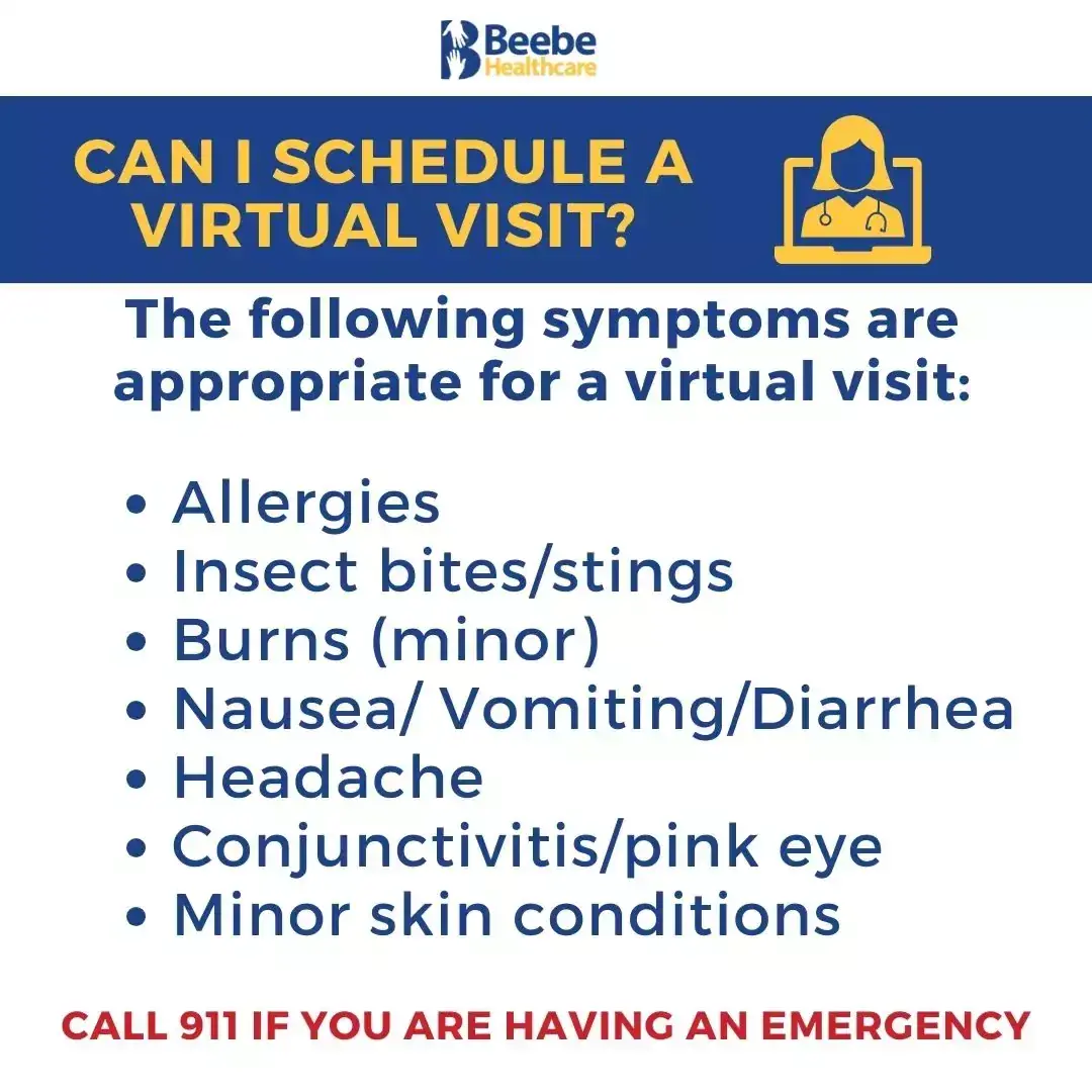 When virtual visit