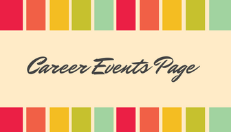 Career Events page