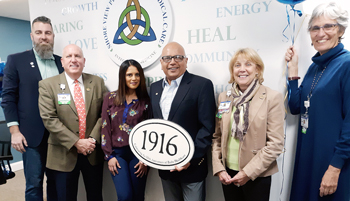 Christian Hudson, Board Chair, Beebe Medical Foundation; Thomas J. Protack, Vice President of Development, Beebe Medical Foundation; Neepa Jani and Uday Jani, MD; Judy L. Aliquo, President & CEO, Beebe Medical Foundation; and Diane Barlow, Gift Planning O Christian Hudson, Board Chair, Beebe Medical Foundation; Thomas J. Protack, Vice President of Development, Beebe Medical Foundation; Neepa Jani and Uday Jani, MD; Judy L. Aliquo, President & CEO, Beebe Medical Foundation; and Diane Barlow, Gift Planning O