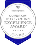 Healthgrades Coronary Intervention Excellence Award 2018