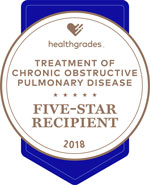 Healthgrades Five Star Treatment of Chronic Obstructive Pulmonary Disease (COPD) 
