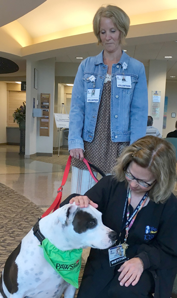 Pet Therapy at Tunnell Cancer Center