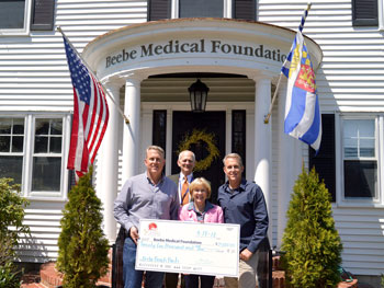 Schell Brothers Donate to Beebe Medical Foundation for Beach Bash 2018