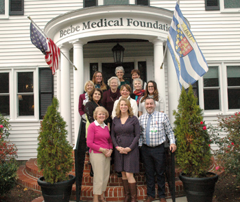 Patricia Rowley, center, is the recipient of the 2018 VIA scholarship.