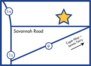 Beebe Lewes campus map