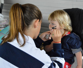 Jane Mavity facepainting