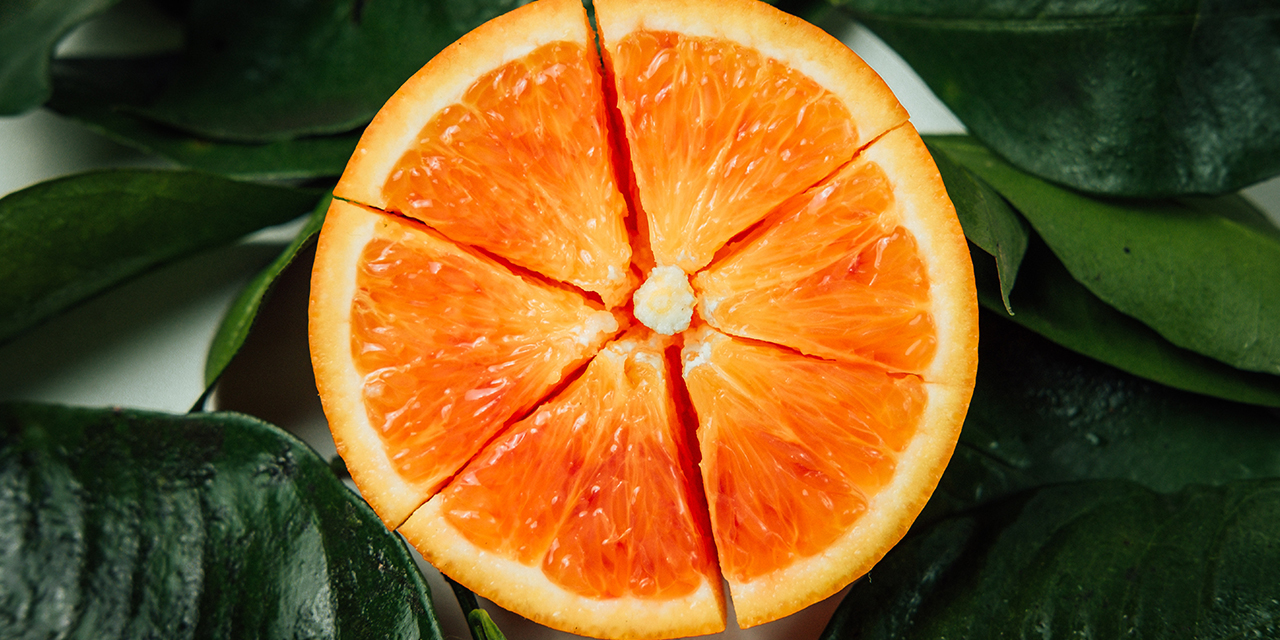 Sliced orange