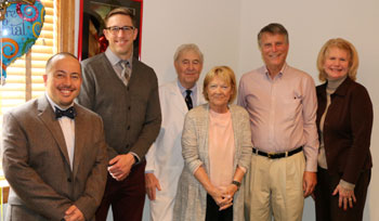 Beebe Vascular doctors: Dr. Neves, Dr. Ryan, and Dr. Katz, with Nancy Katz, Ron and Karen Drosdzal. Beebe Vascular doctors: Dr. Neves, Dr. Ryan, and Dr. Katz, with Nancy Katz, Ron and Karen Drosdzal.