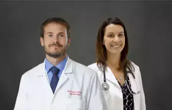 Dr William Chasanov and Dr Nicole Ryan