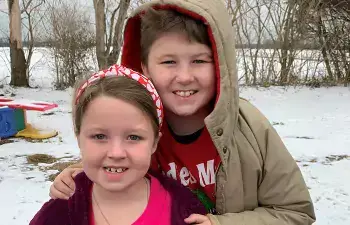 Kids happy to return to in-person school
