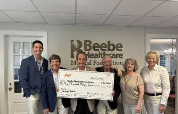 Rehoboth Beach Jazz Festival Donates $50,000 to Beebe Healthcare