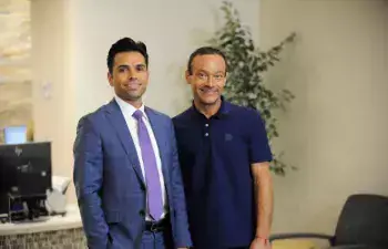 Mike Killmon with Dr. Waked