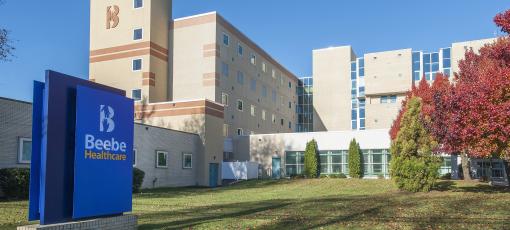 Media file: Beebe Healthcare-front of hospital_cropped for web.jpg Media file:Beebe Healthcare-front of hospital_cropped for web.jpg
