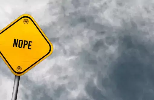 Some days it's just a Nope says blogger Mary Green.
