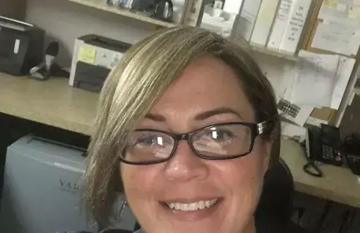 Alygia Blank at Tunnell Cancer Center
