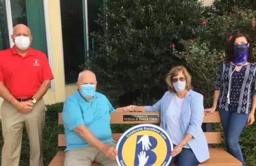 New benches donated for Beebe’s Tunnell Cancer Center