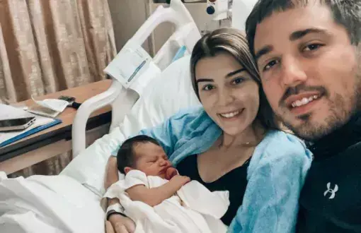 Alexzandra and Christopher Cockerham with their new son, Jackson, celebrate the excellent care they received at Beebe.