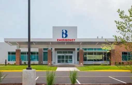 South coastal emergency department entrance