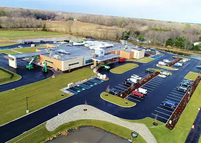 South Coast Health Campus aerial March 2020