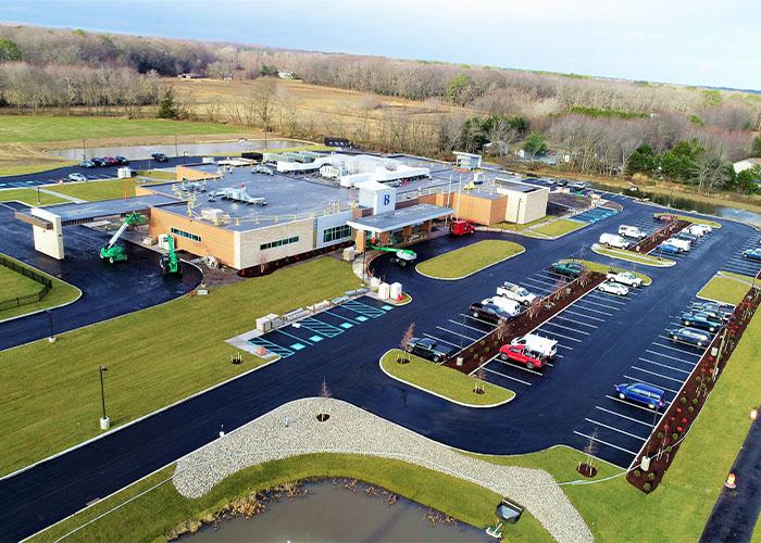 South Coast Health Campus aerial March 2020
