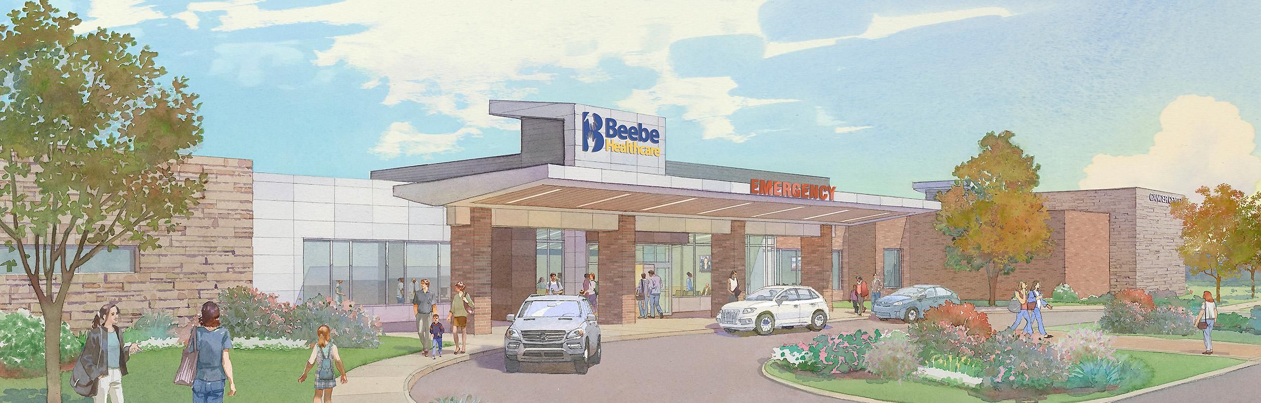 South Coastal Emergency Department illustration header