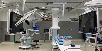 TCAR procedures are performed in the new hybrid operating room at the Margaret H. Rollins Lewes Campus.