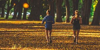 Women running for health