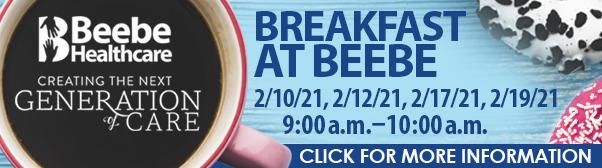 Breakfast at Beebe virtual events
