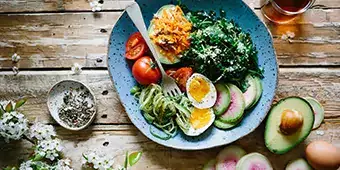Focus on healthy nutrient-dense foods