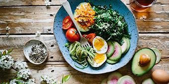 Focus on healthy nutrient-dense foods