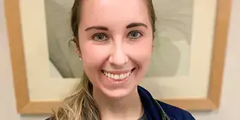 Megan Gherke oncology nurse with specializations in integrative health and palliative care