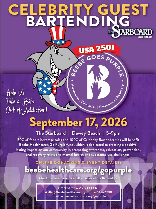 Beebe Goes Purple 2026