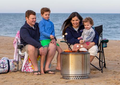 The Caswell-Monack family: Brian (dad), Ethan, Angela (mom), and Molly.