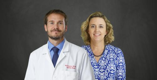 Dr. William Chasanov and Marcy Jack