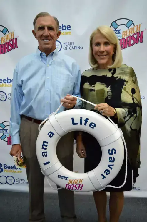 Joseph and Debbie Schell.jpg Joseph and Debbie Schell at the 2019 Beebe Beach Bash