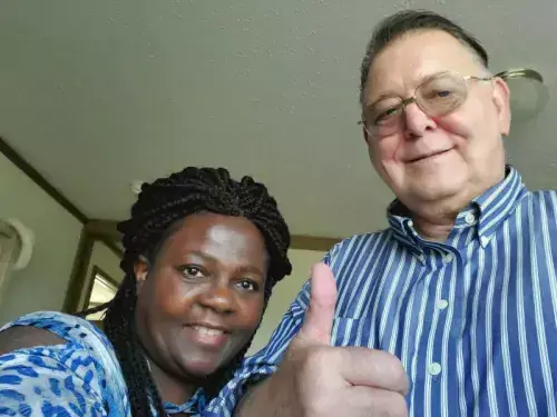 Joe and Judy Velotti celebrate excellent care.