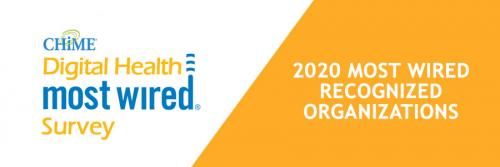 CHIME Most Wired award 2020