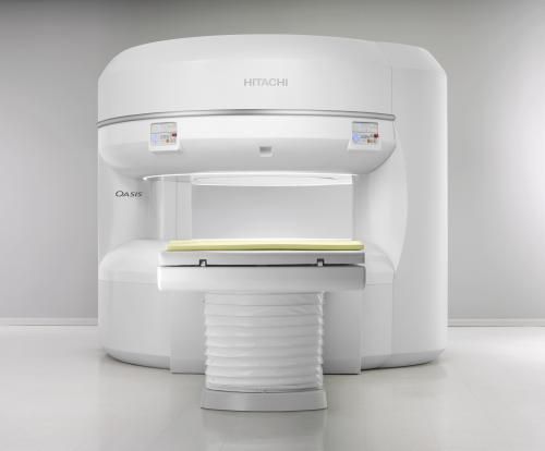 Open MRI machine