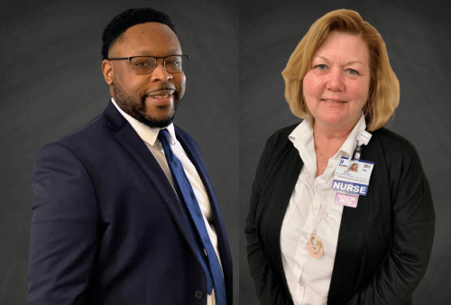 Maurice Winkfield and Sue