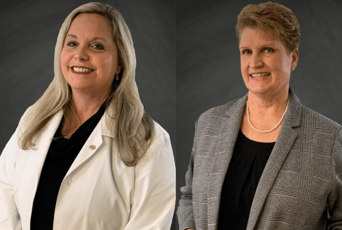 Loretta Ostroski and Lynne Voskamp