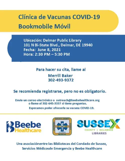 Bookmobile Delmar June 8