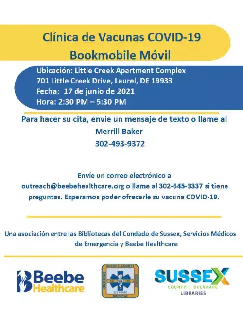 Bookmobile Laurel Spanish