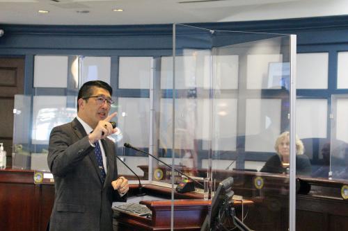 Dr. Tam at Sussex County Council