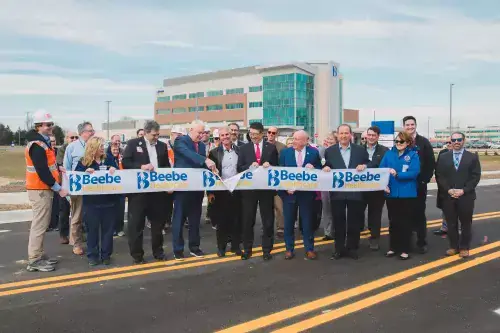 Ribbon cutting ceremony for Healthy Way