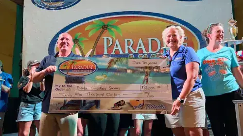 crush23_checkpresentation.jpg Beebe Healthcare Receives More Than $25,000 from Best Crush at the Beach Contest