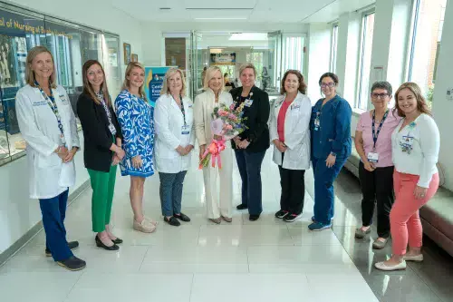 Lt Governor visits Beebe for Nurses Week