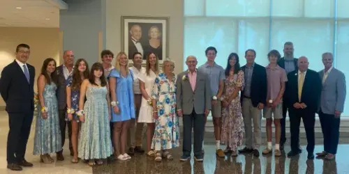 Abessinio Family Campus Naming Celebration