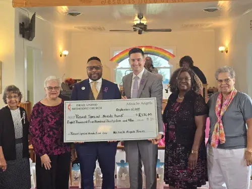 20240922_104520.jpg Miracle Angels of Israel United Methodist Church of Lewes Present Over $8,500 to Beebe Healthcare