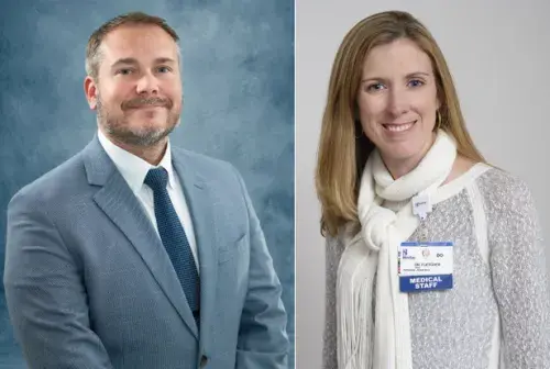 Bill Chasanov and Erin Fletcher