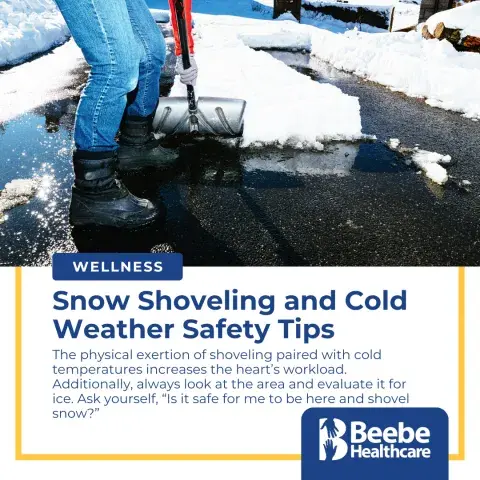 person shoveling snow